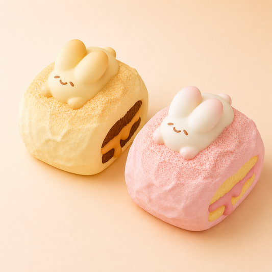 🐰🍰 Bunny Cream Puff — Sweet Bakery Edition