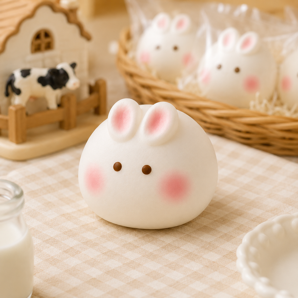🐰 Bobby Rabbit - Edición Leche de Hokkaido [Moozy]