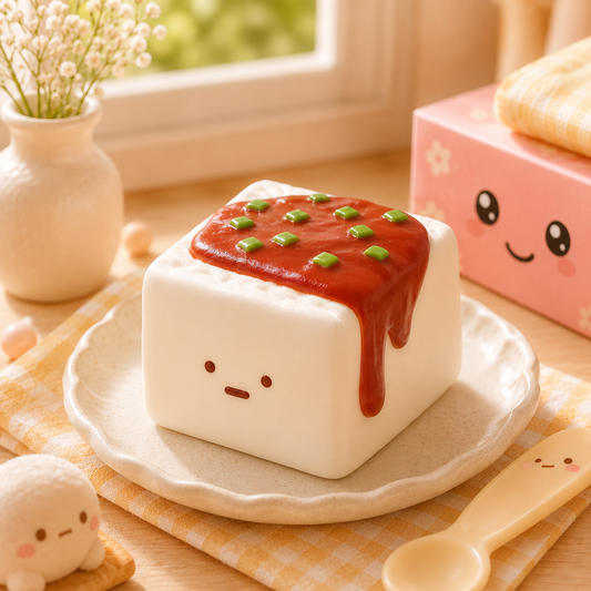 🧅⬜ Tofu Block — Scallion Oil Edition [BaaY]
