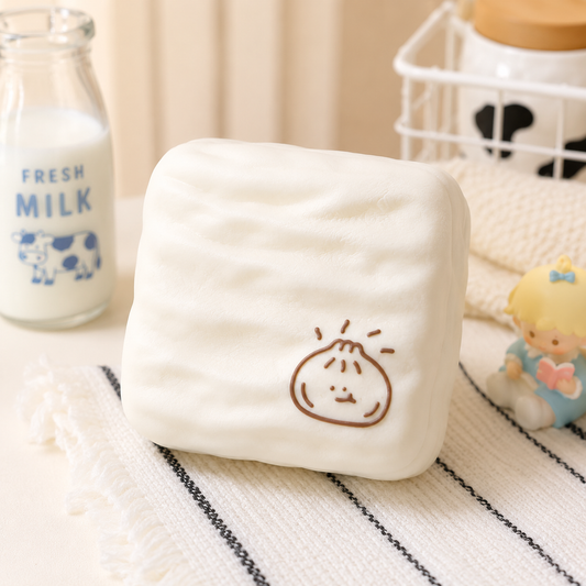 🥛☁️ Little Creamy Square Bun — Fresh Milk Edition [vava]