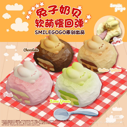 🐰🍰 Bunny Cream Puff — Sweet Bakery Edition [smilegogo]