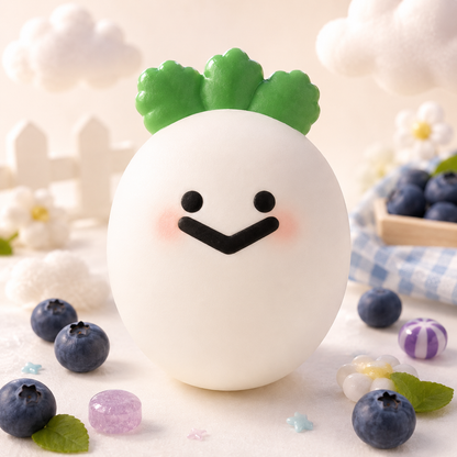 🤍🥕 White Radish — Blueberry Candy Edition [Sweetbuns]