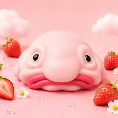 🐟🍓 Blobfish — Strawberry Edition [Mido]