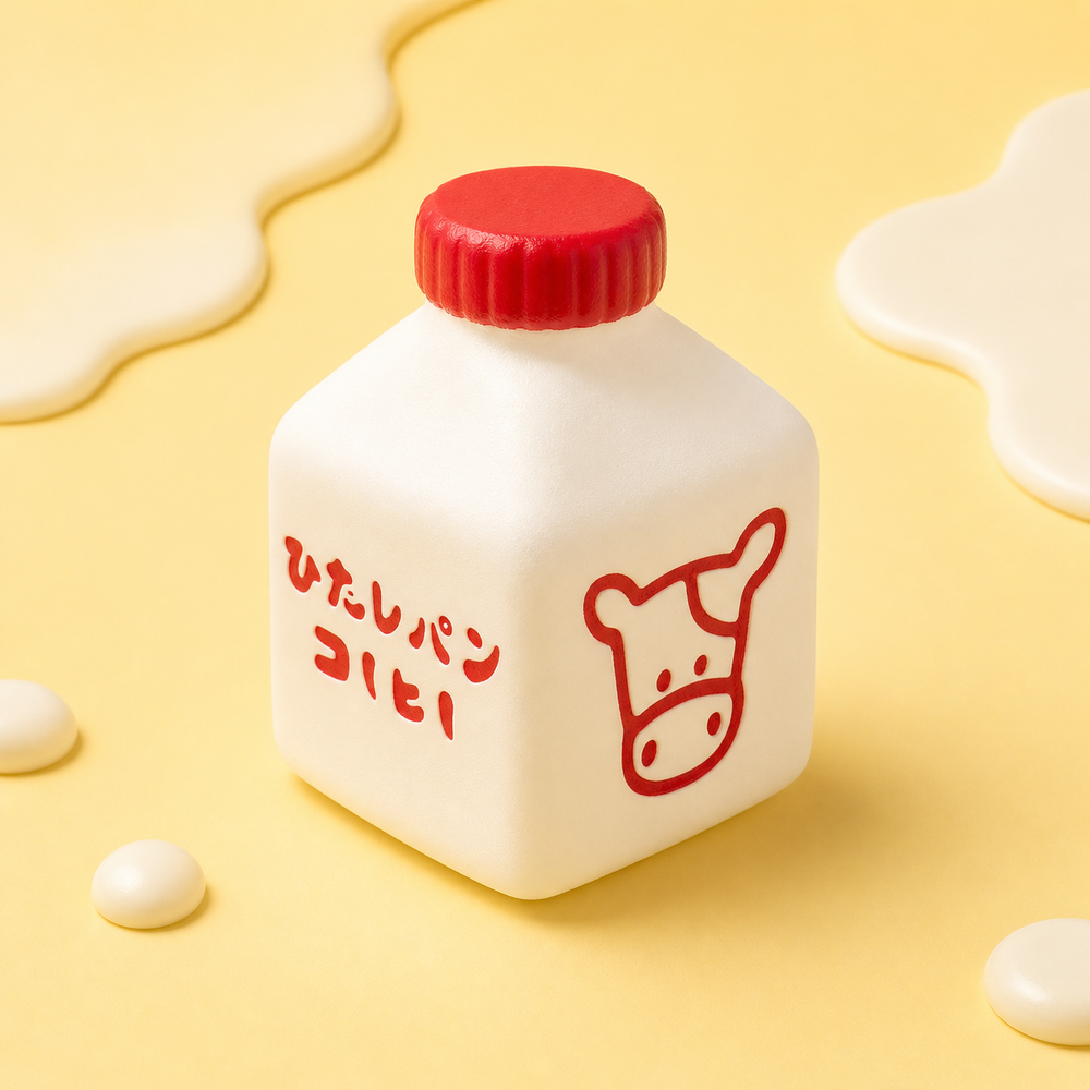 🥛 Milky Bottle — Candy Cream Edition