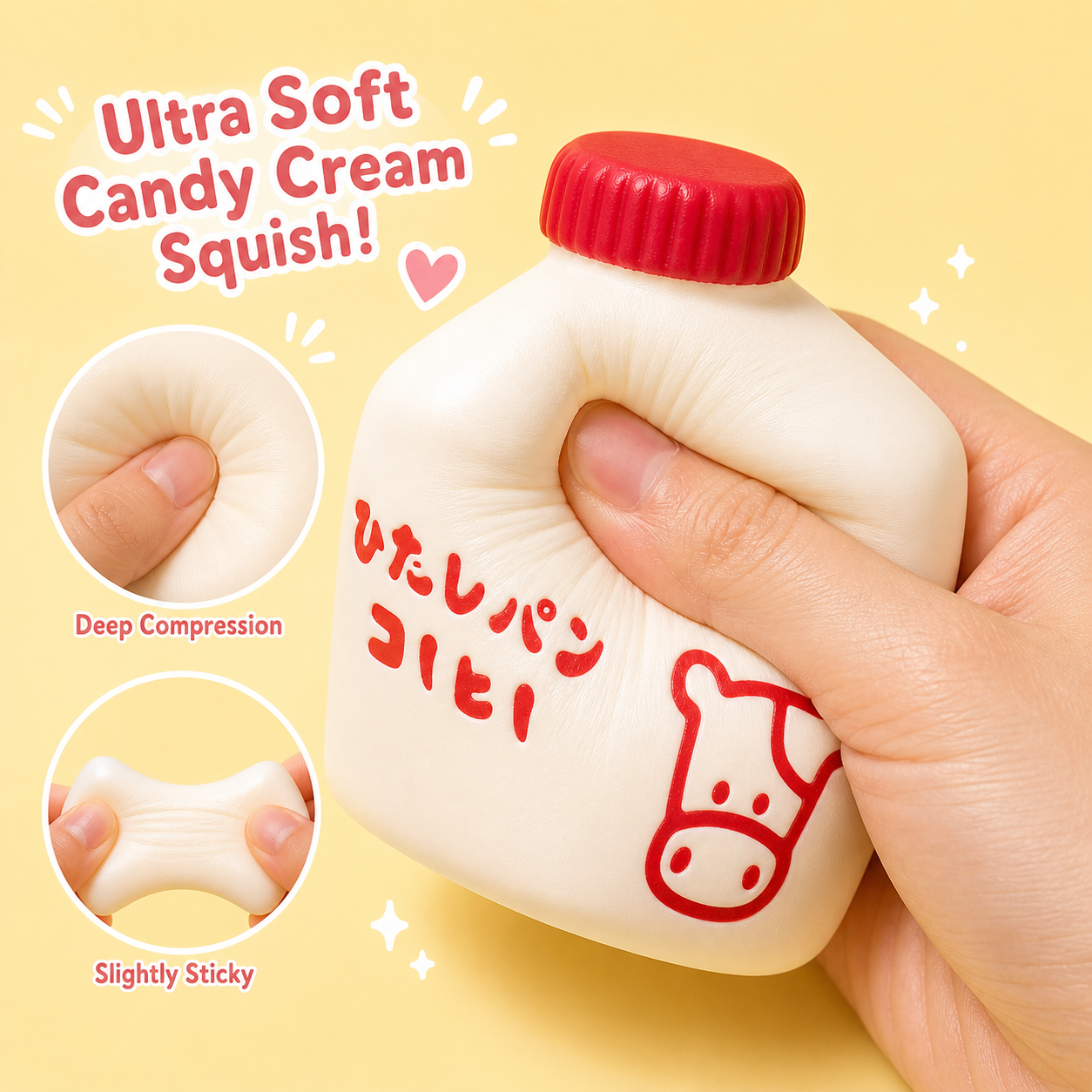🥛 Milky Bottle — Candy Cream Edition