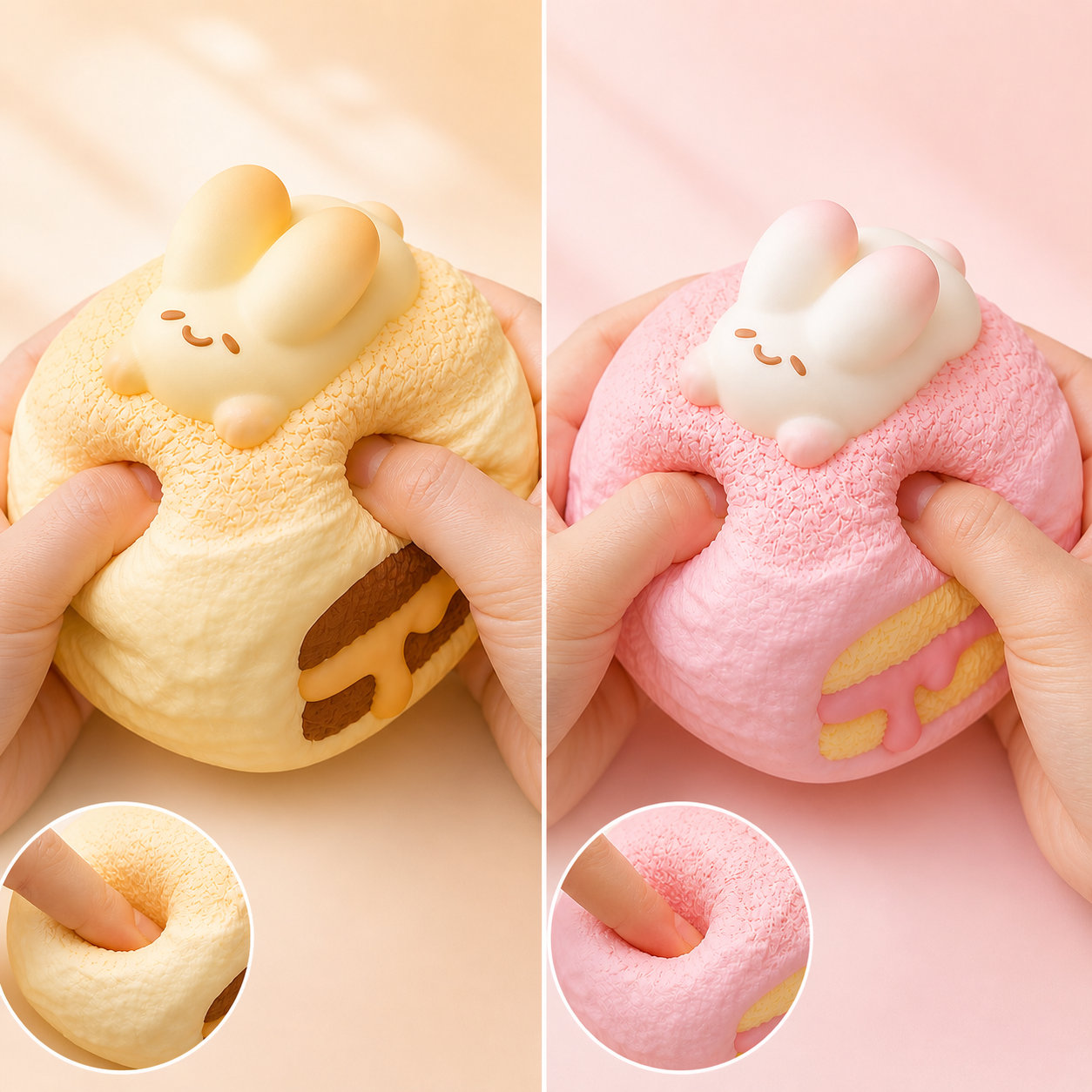 🐰🍰 Bunny Cream Puff — Sweet Bakery Edition [smilegogo]