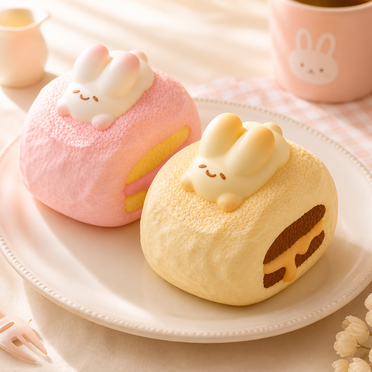 🐰🍰 Bunny Cream Puff — Sweet Bakery Edition [smilegogo]