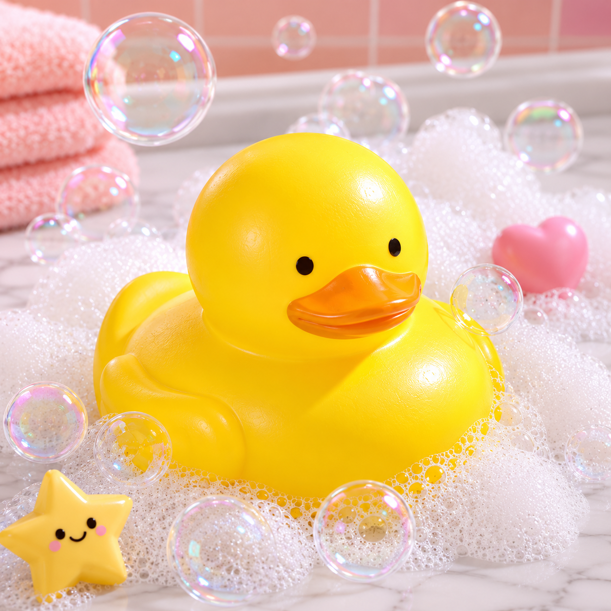 🛁🦆 Bubble Duckie — Banana & Chocolate Edition [Kira Squishy]