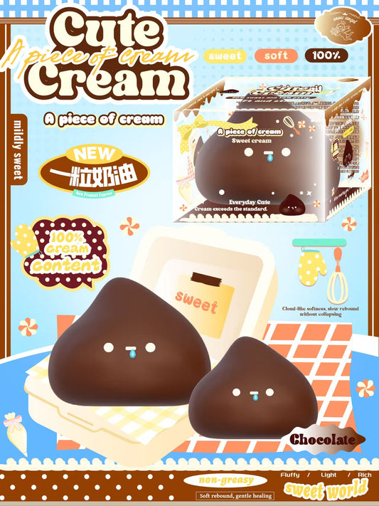 🍫💧 Little Choco Cream Drop [Lisa Squishy]