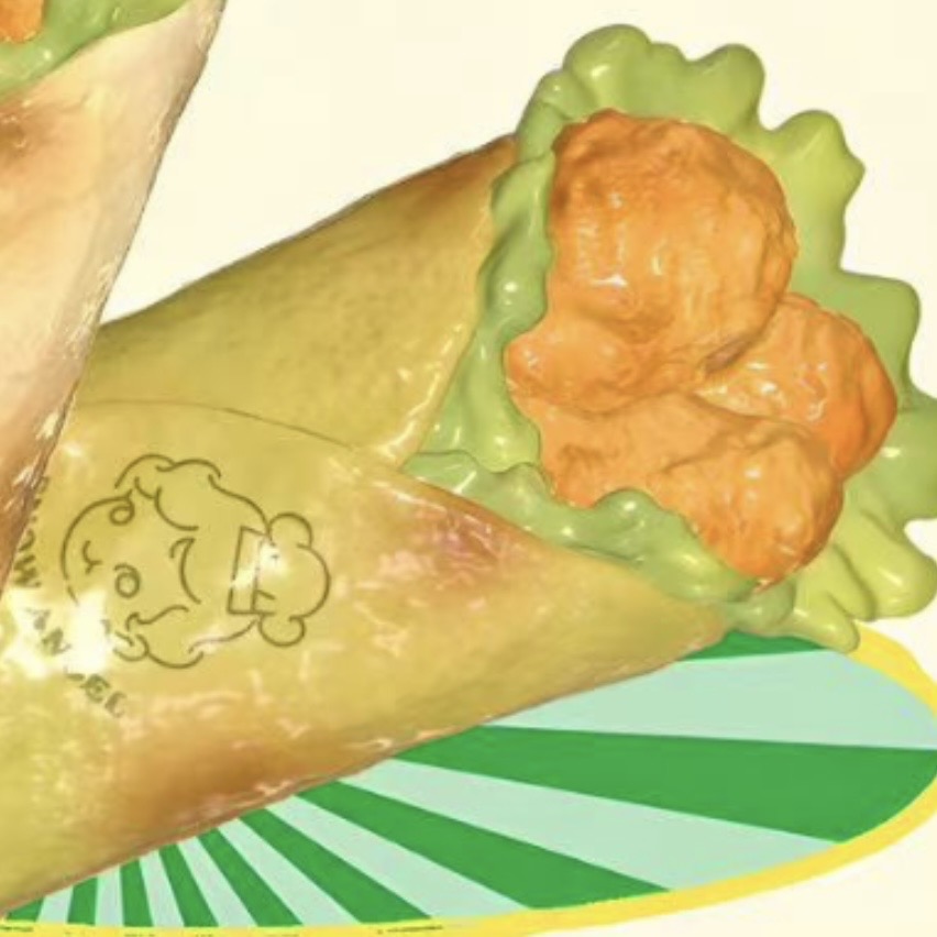 🍗🌯 Classic Chicken Roll [Lisa Squishy]