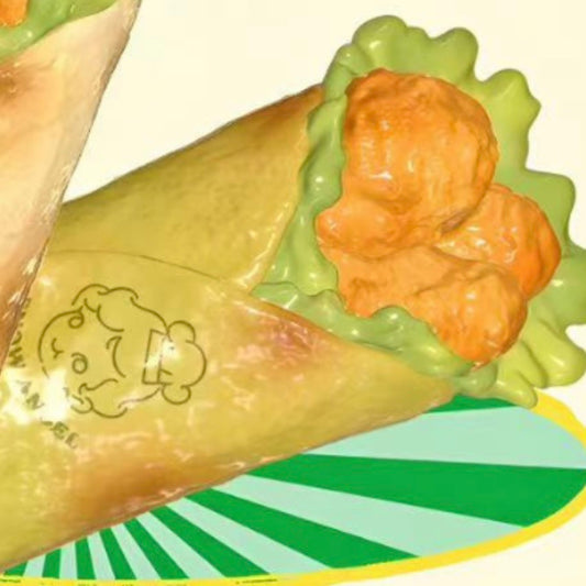🍗🌯 Classic Chicken Roll [Lisa Squishy]