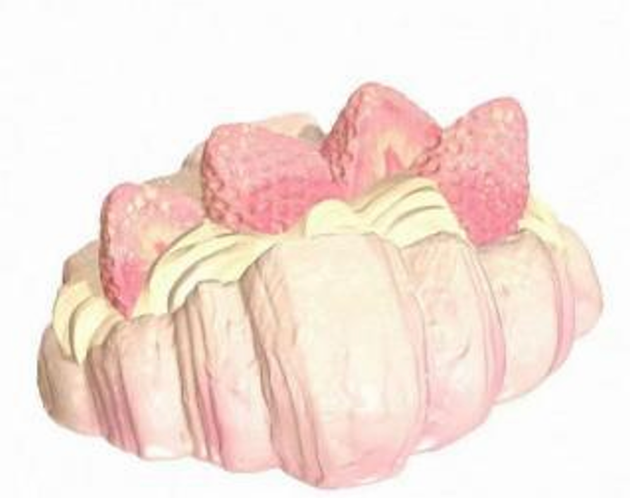 🍓 Strawberry Croissant — 3 Colors [Sweetbuns]