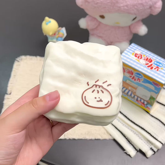 🥛☁️ Little Creamy Square Bun — Fresh Milk Edition [vava]