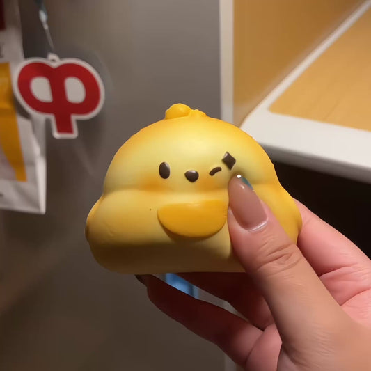 🐥🍮 Chick Profiterole — Custard Cream Edition